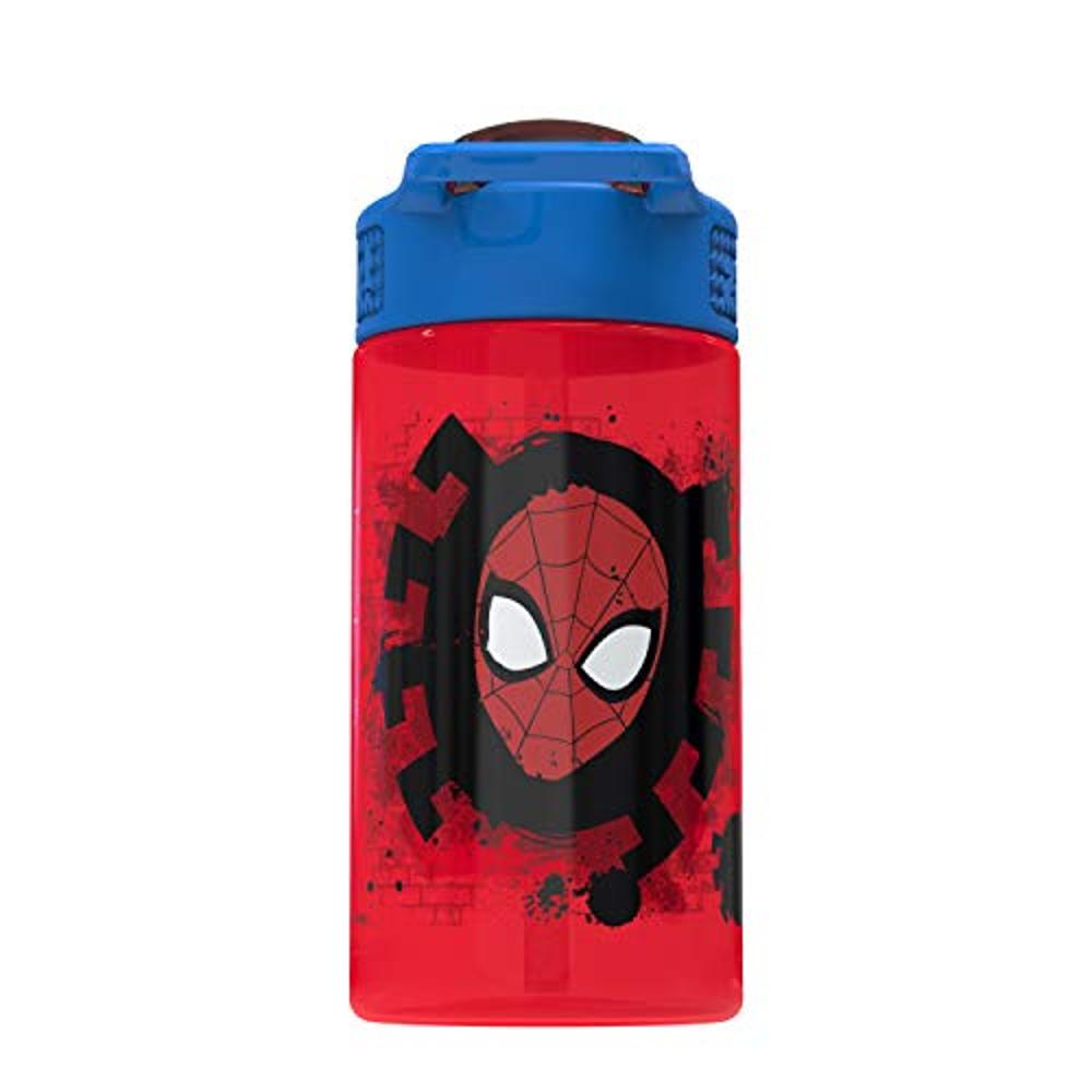  Zak Designs Marvel Spider-Man Water Bottle for Travel