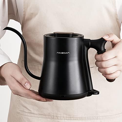  Naibsan Electric Tea Kettle, 1L Stainless Steel