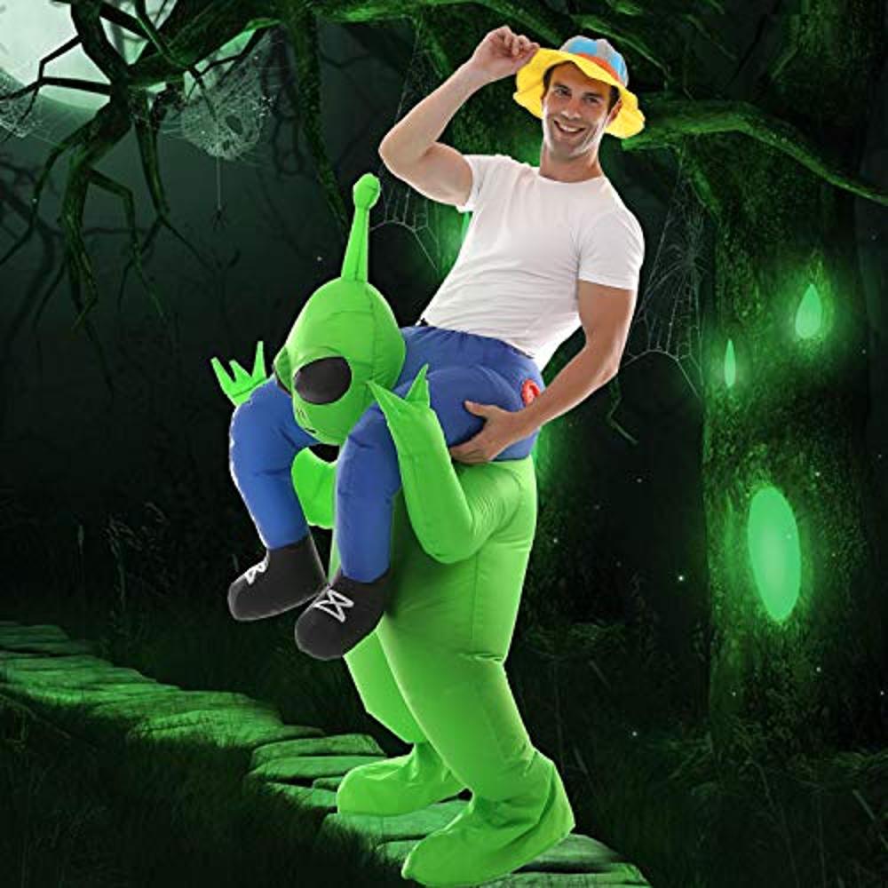  Disfraz inflable de alienígena para Halloween; disfraz de  extraterrestre inflable para Halloween, Pascua o Navidad : Ropa, Zapatos y  Joyería