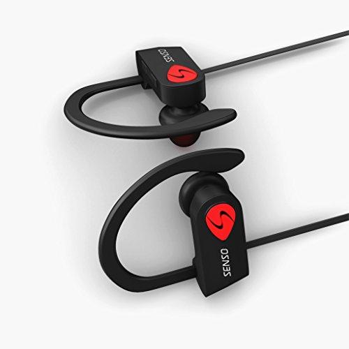 Alphasonik Auriculares Bluetooth, los mejores auriculares inalámbricos con  aislamiento de ruido a prueba de sudor, auriculares estéreo con control