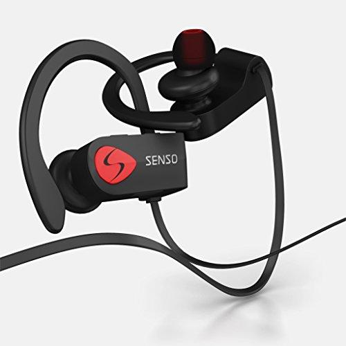 Auriculares inalámbricos Bluetooth, los mejores auriculares deportivos con  micrófono IPX7, impermeables, HD, estéreo, a prueba de sudor, para