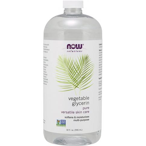 Snadi - Glicerina Vegetal, 1000 ml, Pureza +98%, GMP, Cosmética Natural  y Cuidado Personal, Para Piel, Cabello y Manos