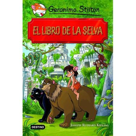 El Libro De La Selva Adaptado Geronimo Stilton Pasta Tapa Dura : Precio  Guatemala