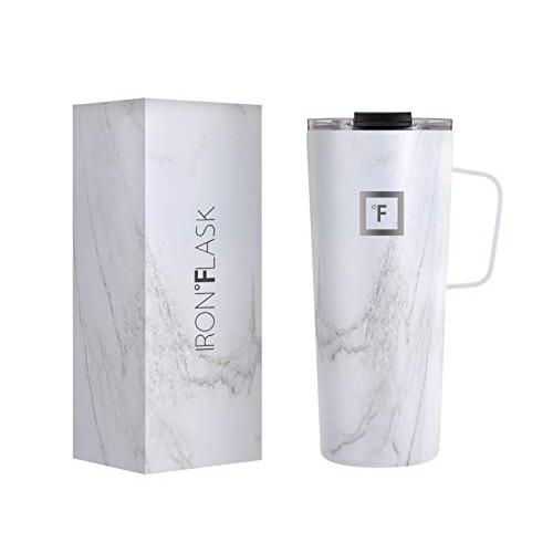 IRON °FLASK Grip Coffee Mug - 12 Oz, Leak Proof, Vacuum Insulated