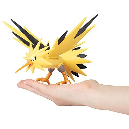 Jazwares 6 Zapdos Pokemon Super Articulated Figure Toy with Display ...