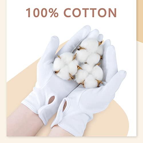 Guantes blancos de algodón de nylon para hombre, esmoquin, guardia,  desfile, moneda, joyería, plata, guantes de inspección, Blanco