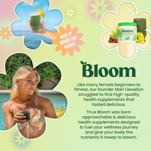 Bloom Nutrition Super Greens Powder Smoothie & Juice Mix - Probiotics for  Digestive Gut Health & Bloating Relief for Women, Digestive Enzymes with