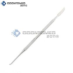 OdontoMed2011 DENTAL LECRON SPATULA DOUBLE ENDED WAX MIXING CARVERS STAINLESS STEEL DENTAL INSTRUMENTS ODM