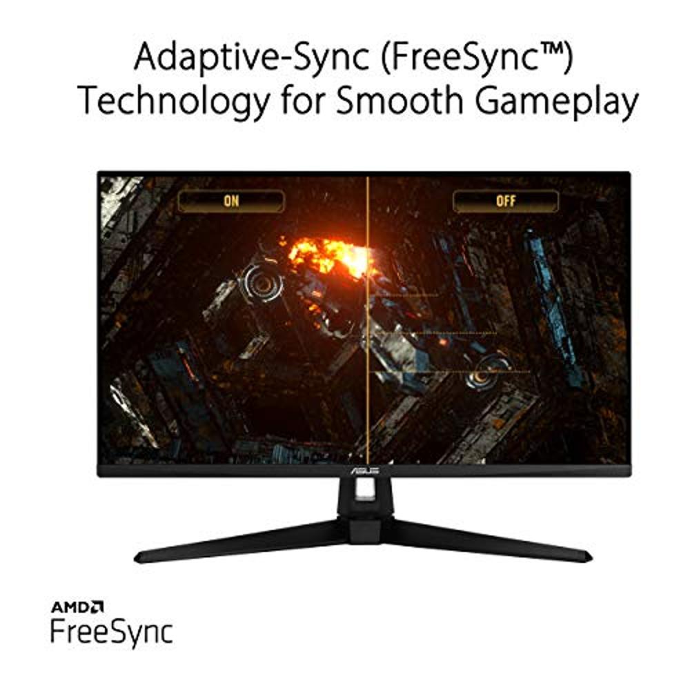 Monitor Para Juegos TUF Gaming VG289Q1A 4K: 28 Pulgadas UHD 4K (3840x2160),  IPS, DCI-P3, Adaptive-Sync, FreeSync™, HDR 10