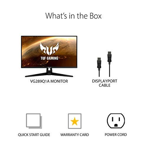 ASUS TUF Gaming VG289Q1A 28 Monitor, 4K UHD (3840 x 2160), IPS