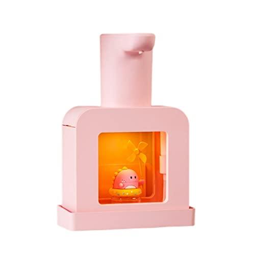 Cute Automatic foaming Soap Dispenser, WhitePink, Sensor Hand sanitizer