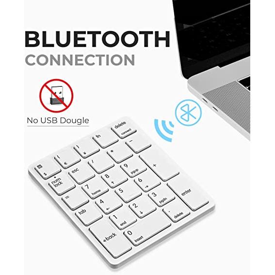 Teclado Bluetooth Puerto micro USB de 49 teclas Carga inalámbrica Mini  teclado Bluetooth de ahorro de energía Zhivalor HMKY268