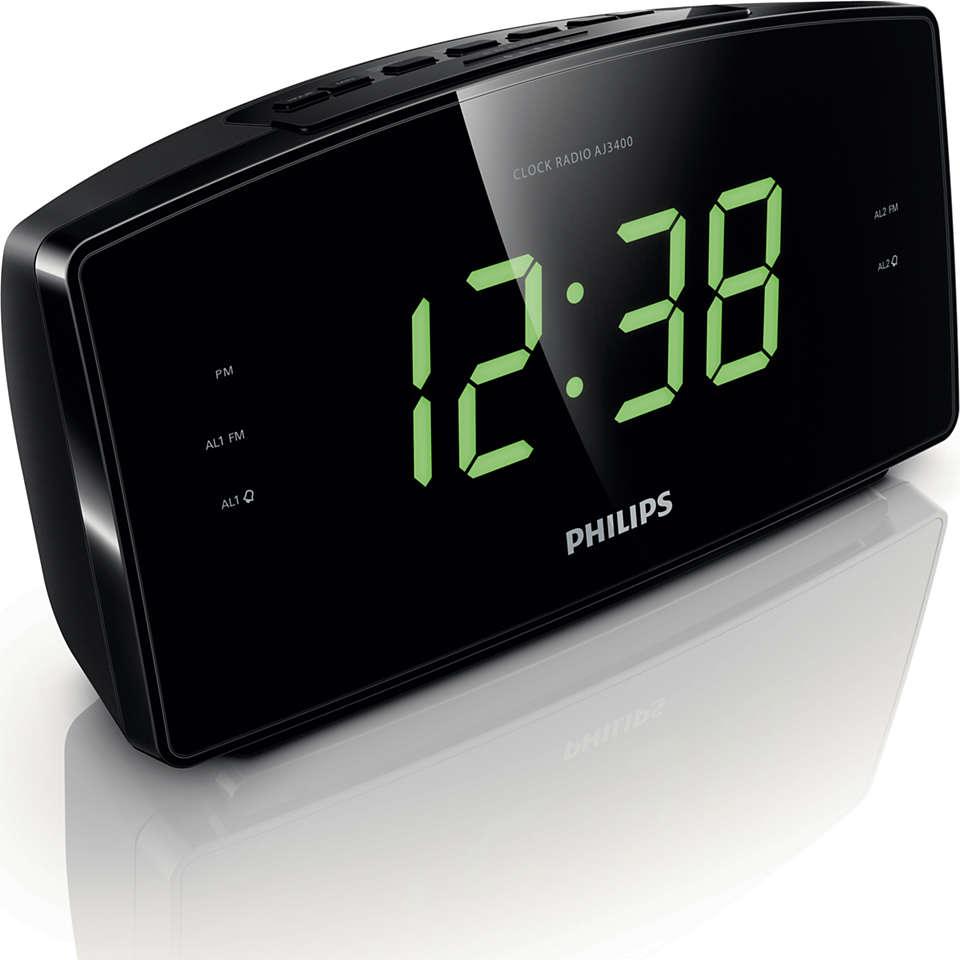 Las mejores ofertas en Reloj Despertador Philips TV, películas y música  radios Radio