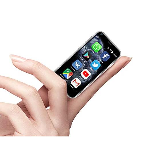 Mini Smartphone iLight 8+ teléfono celular Android más pequeño del mundo,  súper pequeño Micro 2.4 visualización táctil, 8S diseño, Global  desbloqueado ideal para niños pequeño iPhone aspecto similar :  : Electrónicos