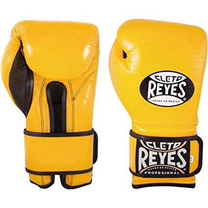 Cleto Reyes Guantes de boxeo profesionales para entrenamiento, combate y  sacos de boxeo pesados ​​para hombres y mujeres, MMA, Kickboxing, Muay  Thai, cierre de gancho y bucle, 16 oz, amarillo : Precio Guatemala