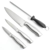 Nordic Guatemala - Set de Cuchillos Profesionales Acero Inoxidable 5CR15MOV  PRECIO: Q 875.00 Set completo de cuchillos de cocina de acero grado  alimenticio, hecho para todo tipo de cortes y la durabilidad