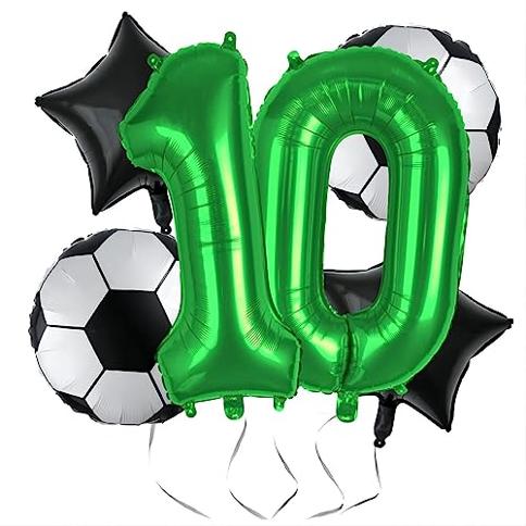 Globos para cumpleaños de niño de futbol – Balloon Box