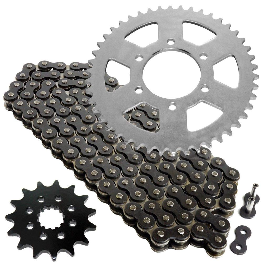 Kit Chaîne AFAM 520 XMR3 Pour Kawasaki ER-6F ABS 650 (2012-2016) – Inclut Chaîne 114 Maillons, Pignon 15 Dents, Couronne 46 Dents - 14