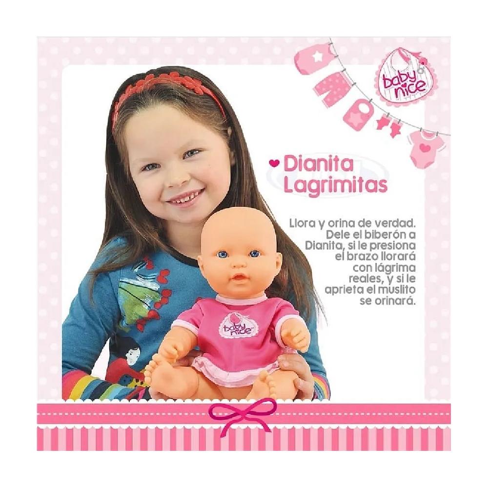 Muñeca Bebé Dianita, 14 Pulgadas, Baby Nice : Precio Guatemala