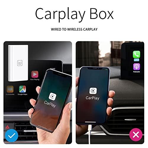 Adaptador inalámbrico CarPlay para iPhone 2023 Plug Play Apple CarPlay  Dongle USB para CarPlay CarPlay con cable de fábrica Carplay Magic Box para  versión iOS (Autos de años posteriores a 2016) : Precio Guatemala