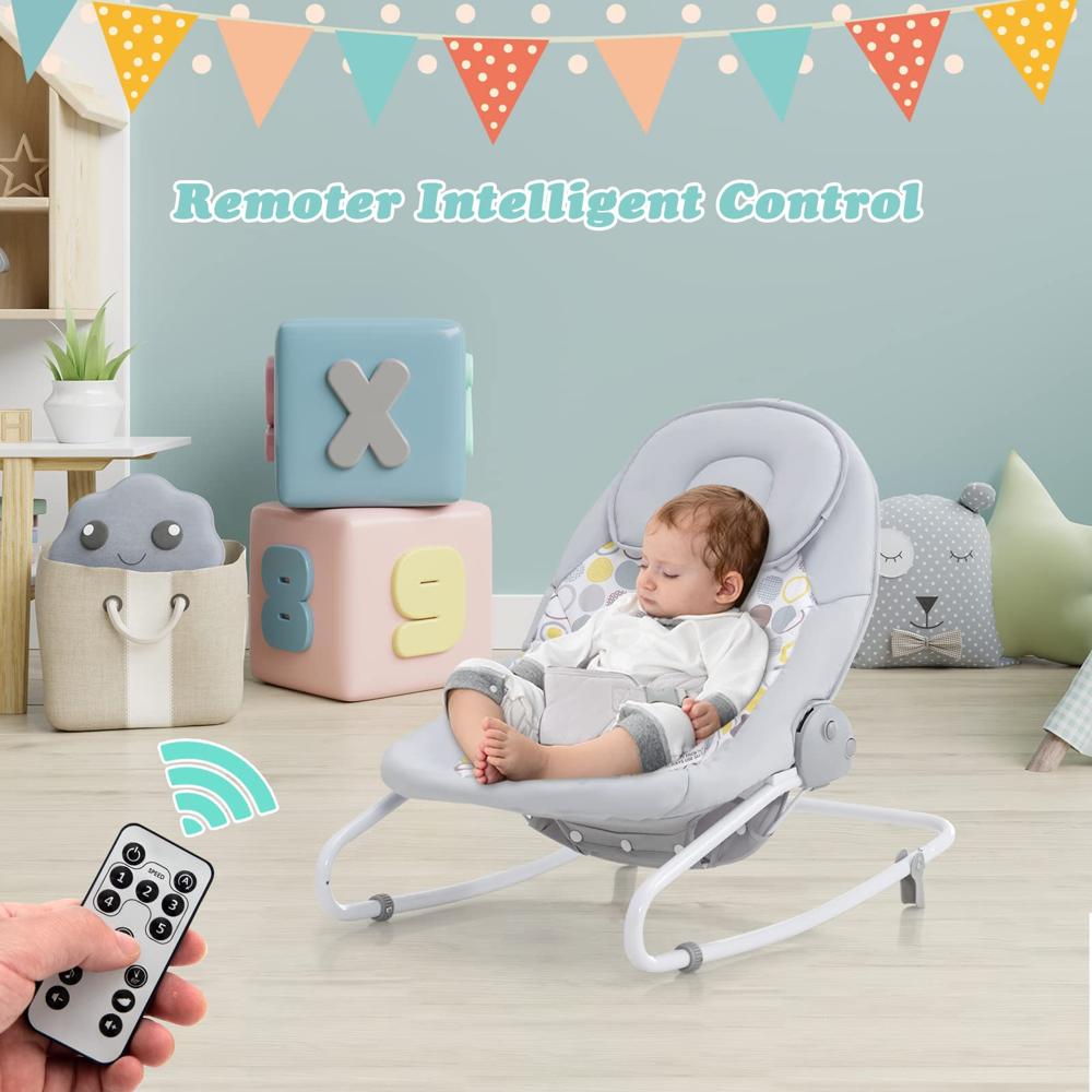 INFANS 2 In 1 Baby Swing And Bouncer For Infants, Portable Newborn ...