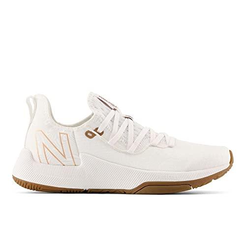 New Balance FuelCell 100 V1 Cross Trainer para mujer, papel blanco