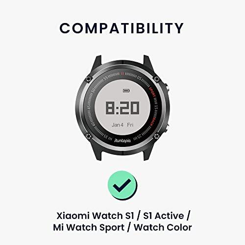  kwmobile Correas compatibles con Xiaomi Mi Watch/Mi Watch Color  Sport Straps - 2 correas de silicona de repuesto - Negro/Beige : Celulares  y Accesorios