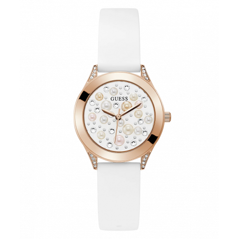 Reloj guess 2024 dama blanco