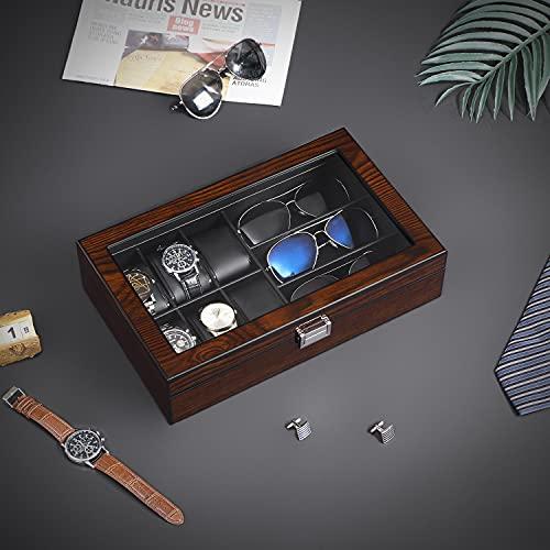 Mens watch clearance and sunglasses box