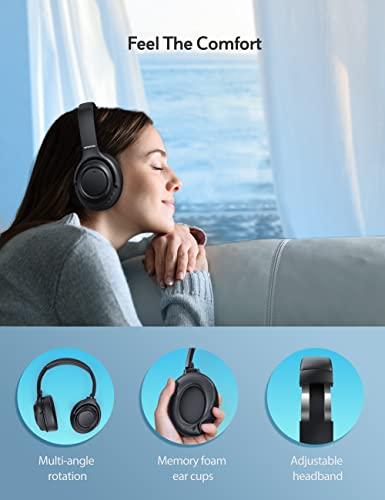 Cuffie Wireless INFURTURE H1 Bluetooth Over-Ear Con Cancellazione Attiva Del Rumore (Nere)