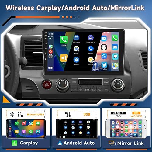 Android For Honda Civic Hatchback 2006-2011 For left hand drive For right  hand drive Car Auto Carplay Radio Head Unit BT 4G WiFi - AliExpress