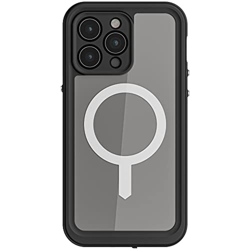 Ghostek NAUTICAL Slim iPhone 14 Pro Max Funda impermeable con protector de  pantalla, imán MagSafe y