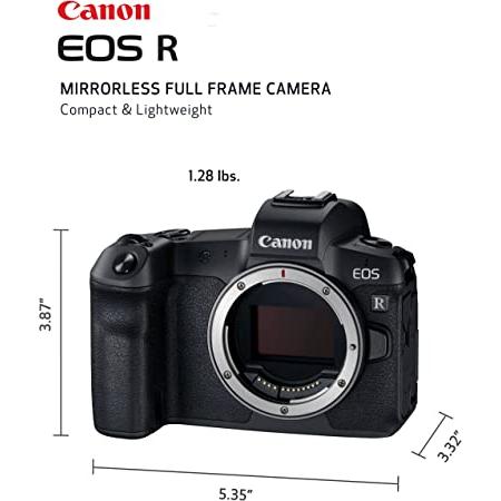 Canon EOS R Mirrorless Full Frame 4K (Solo Cuerpo)