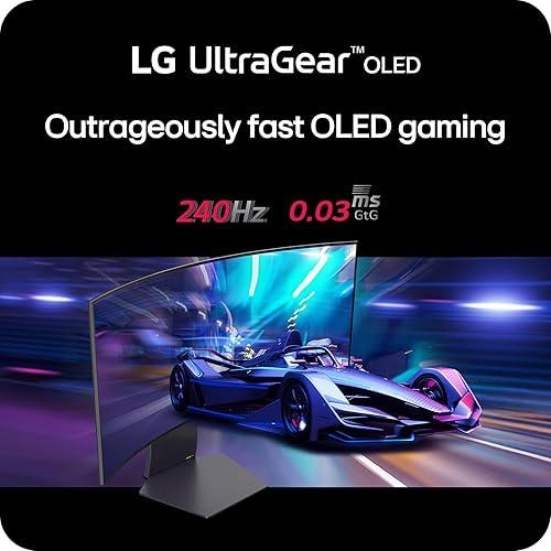 LG 39GS95QE 39-inch UltraGear OLED Curved Gaming Monitor WQHD 800R ...