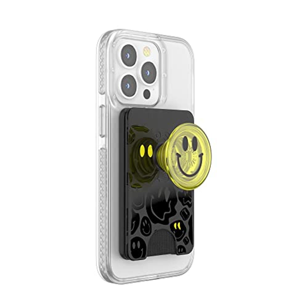 PopSockets Cartera para teléfono con agarre expandible, soporte para  tarjetas de teléfono, compatible con carga inalámbrica, cartera compatible  con