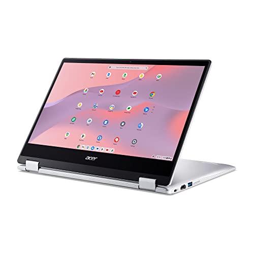 Portátil convertible Acer Chromebook Spin 311, Intel Celeron N4000, Pantalla táctil Corning Gorilla Glass HD de 11,6, 4 GB LPDDR4, 64 GB eMMC, Intel 802.11ac Gigabit WiFi 5, Chrome OS