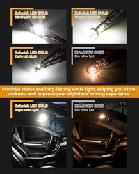 Zakolak 24PCS LED Interior Car Lights, Extremely Bright 6500K White LED Bulb Kit, Applicable to Dome Map Door Lights and Other Parts Replacement for Your Cars, to Help You See Inside The Car at Night - Color Xenon White