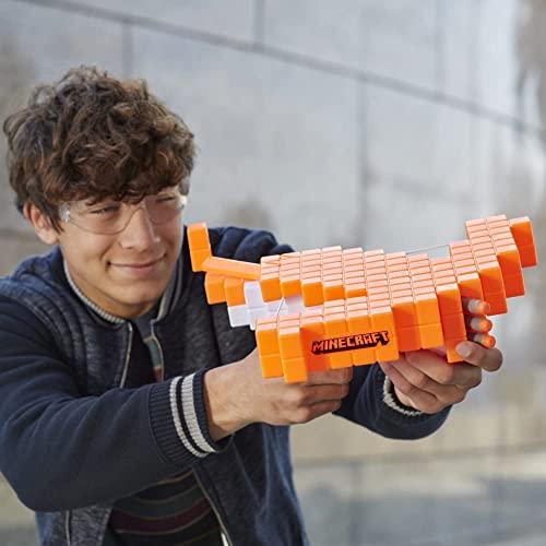 Nerf Minecraft Pillagers Crossbow Dart-Blasting Crossbow, Real Crossbow ...