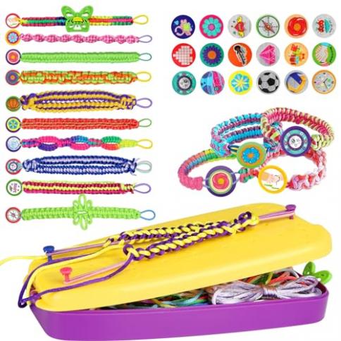 Kit para hacer pulseras de la amistad, juguetes, edades 7, 8, 9, 10, 11, 12  años