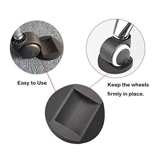 Furniture Cups Bed Stopper, Rubber Furniture Coasters Cups with Anti