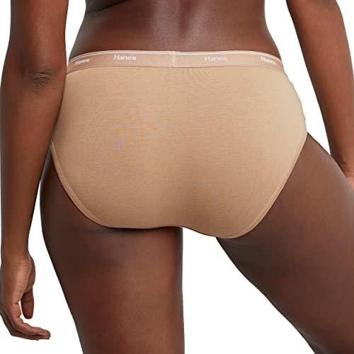 Hanes Womens Originals Panties Pack, Breathable Cotton Stretch Underwear,  Basic Color Mix, 6-Pack Hipsters, 2X Large : Precio Guatemala