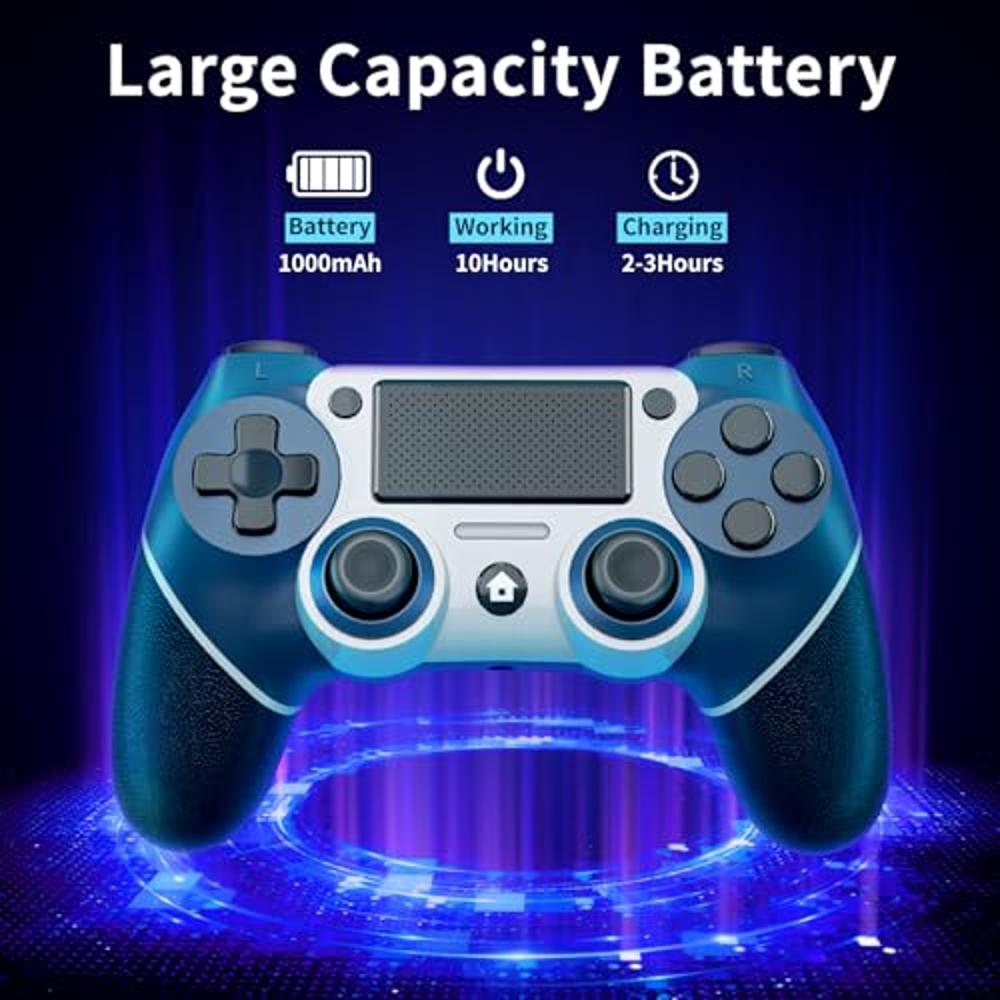 PSKONTORORA Controller for Ps4 Remote Control Compatible with Playstation  4/Slim