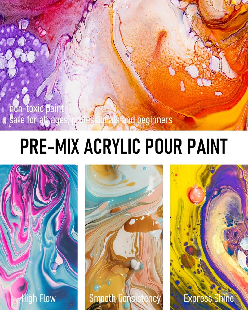 Peinture Lavable Pour Enfants - Kit 14 Couleurs (250ml), Non Toxique, Avec Pinceaux Et Gobelets - Idéal école Et Loisirs Créatifs
