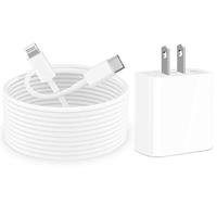 Apple MFi Certified] Cargador rápido para iPhone, DESOFICON 20W PD