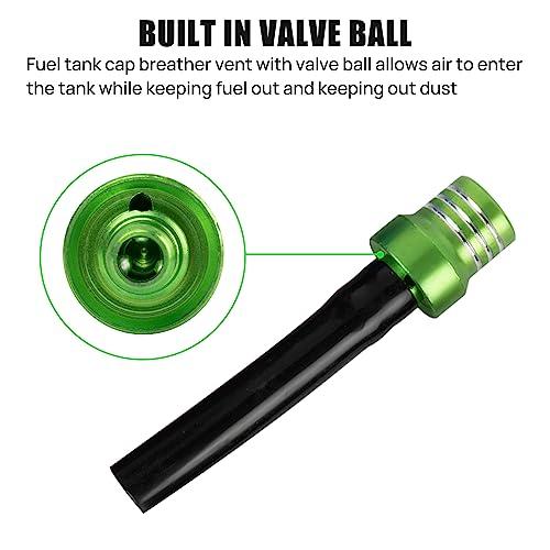 Gas Fuel Cap Air Vent Hose, PSLER MotorcycleTank Valve Vent Tube with