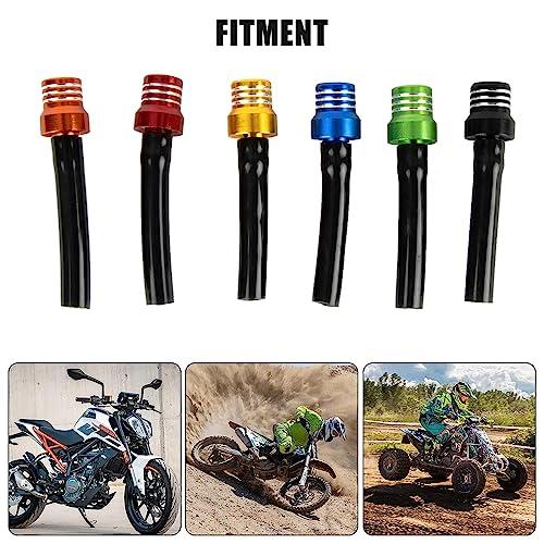 Gas Fuel Cap Air Vent Hose, PSLER MotorcycleTank Valve Vent Tube with