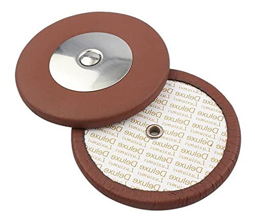 Jiayouy 25 Pieces Leather Pads Alto Sax Pads Replacement Set Saxophone