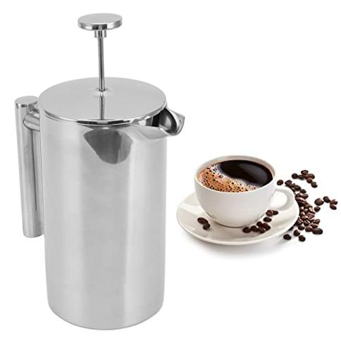 Coffee Gator Gooseneck Kettle with Thermometer, 34 oz Stainless Steel,  Stove Top, Premium Pour Over Kettle for Tea and Coffee w/Precision Drip  Spout