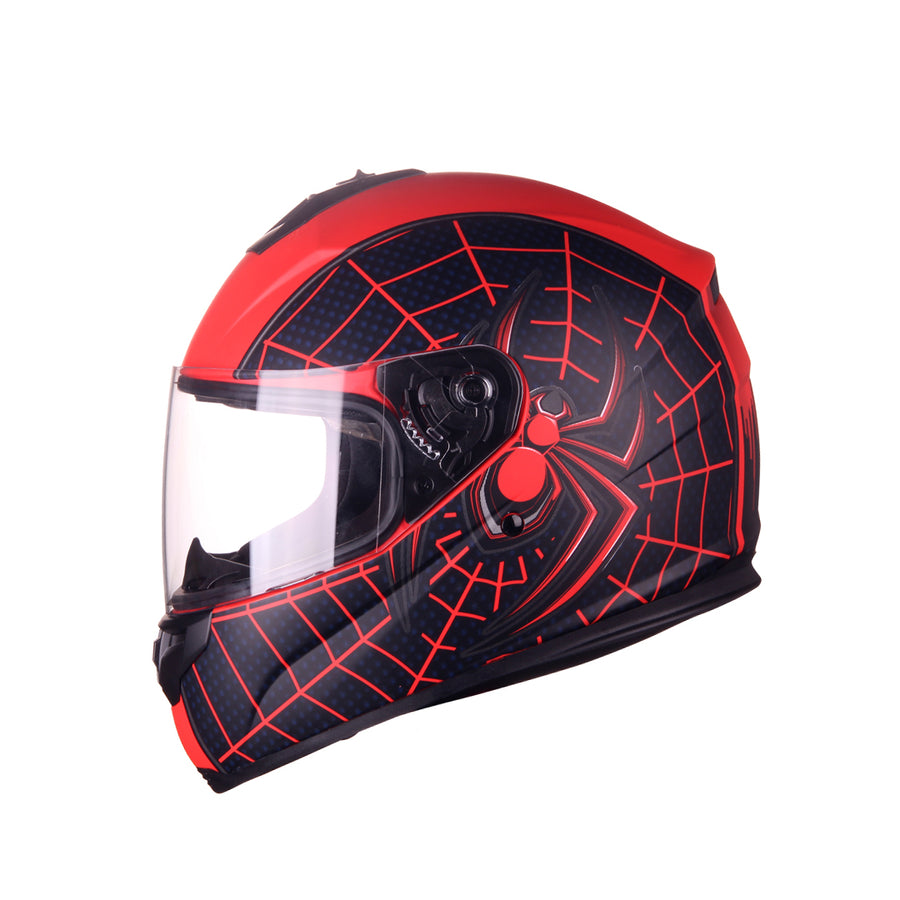 Casco Niño Casco Marvel Original De Iron Spiderman Con Parpadeo Táctil |  Cuotas Casco Bici Niña, image size:900x900