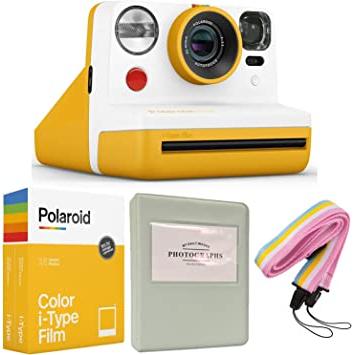 Polaroid Cámaras Gen 2 Now I-Type Cámara de película instantánea,  fotografía de película, foto instantánea de impresión, ideal como regalo,  paquete